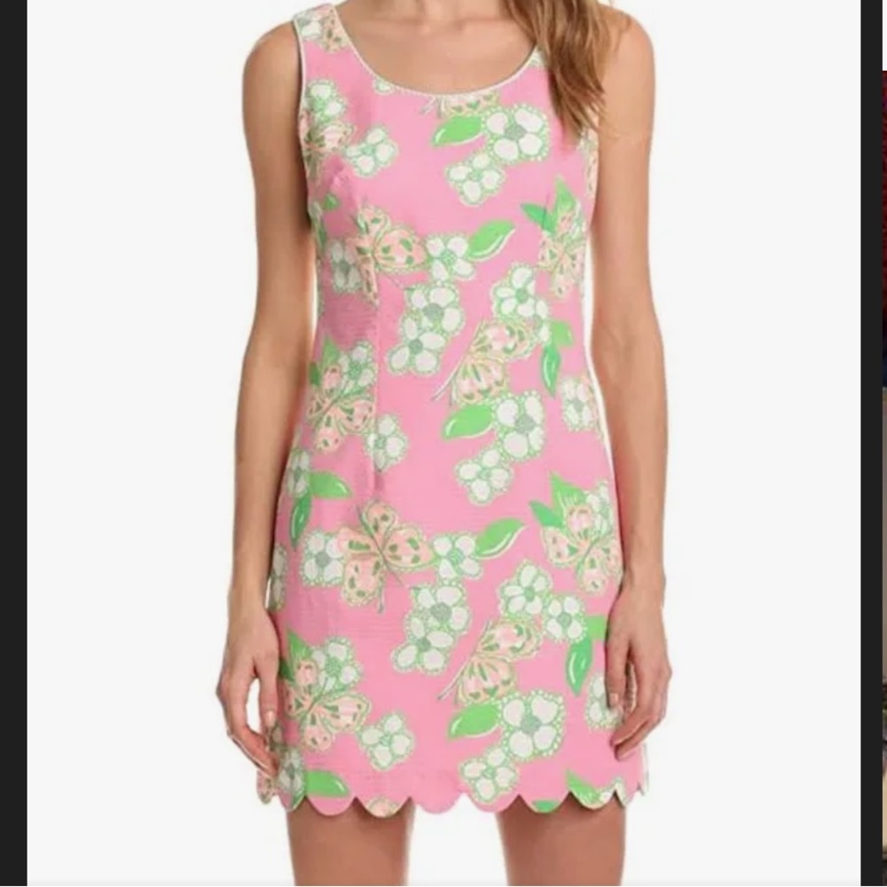 Lilly Pulitzer Nina Shift Dress (Butterfly Print)